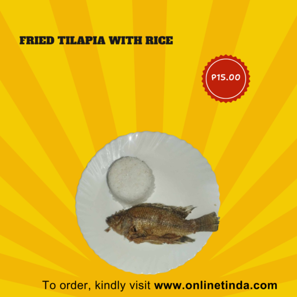 Fried Tilapia with rice
